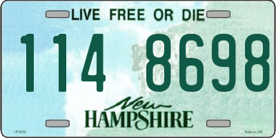 NH license plate 1148698
