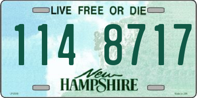 NH license plate 1148717