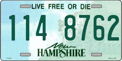 NH license plate 1148762