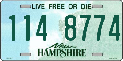 NH license plate 1148774