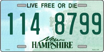 NH license plate 1148799