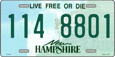 NH license plate 1148801