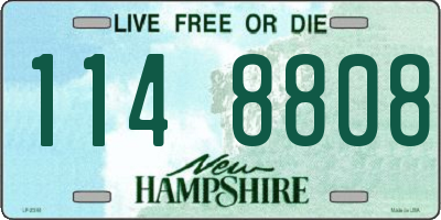 NH license plate 1148808