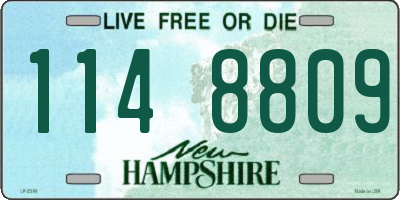 NH license plate 1148809
