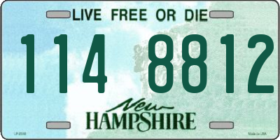 NH license plate 1148812