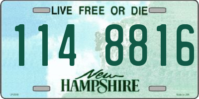 NH license plate 1148816