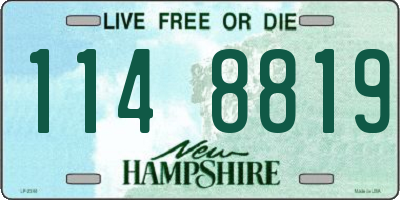 NH license plate 1148819