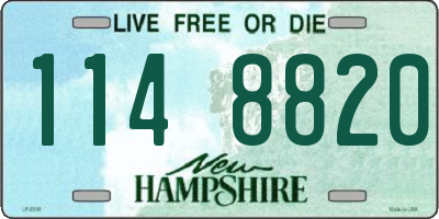 NH license plate 1148820