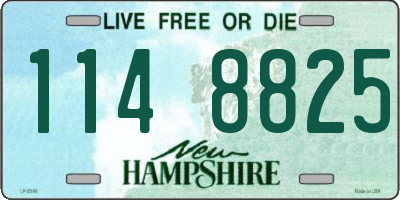NH license plate 1148825