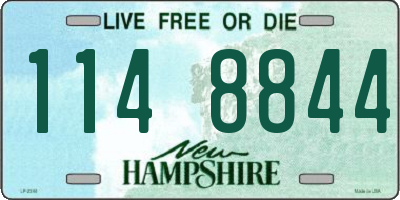 NH license plate 1148844