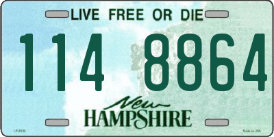 NH license plate 1148864