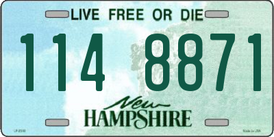 NH license plate 1148871