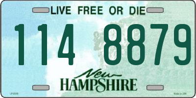 NH license plate 1148879
