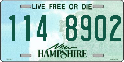 NH license plate 1148902