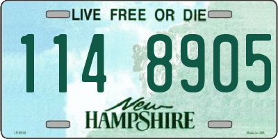 NH license plate 1148905