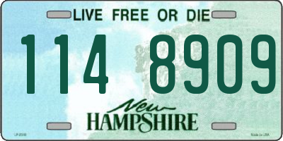 NH license plate 1148909