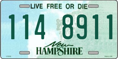 NH license plate 1148911