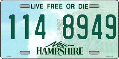 NH license plate 1148949