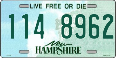 NH license plate 1148962
