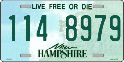 NH license plate 1148979