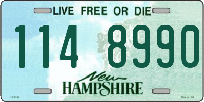 NH license plate 1148990
