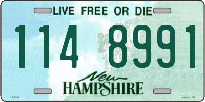 NH license plate 1148991