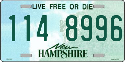 NH license plate 1148996