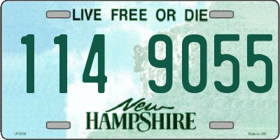 NH license plate 1149055