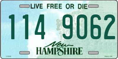 NH license plate 1149062