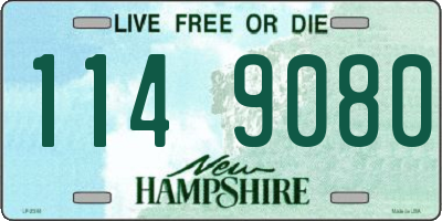 NH license plate 1149080
