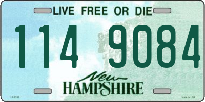 NH license plate 1149084