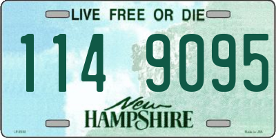 NH license plate 1149095