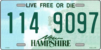 NH license plate 1149097