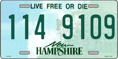 NH license plate 1149109