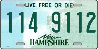NH license plate 1149112