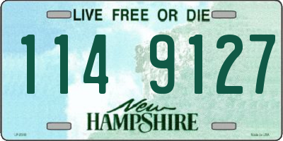 NH license plate 1149127