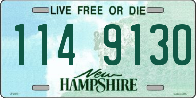 NH license plate 1149130