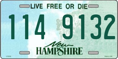 NH license plate 1149132