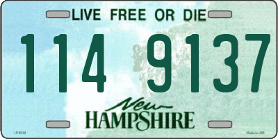 NH license plate 1149137