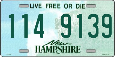 NH license plate 1149139