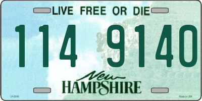 NH license plate 1149140