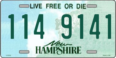 NH license plate 1149141