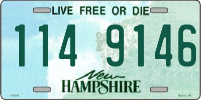 NH license plate 1149146