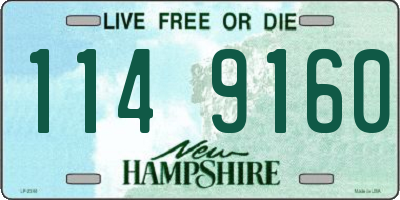 NH license plate 1149160