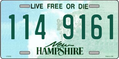 NH license plate 1149161