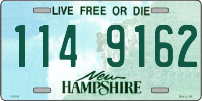 NH license plate 1149162