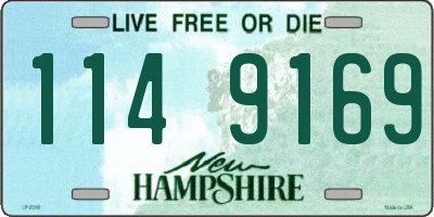 NH license plate 1149169