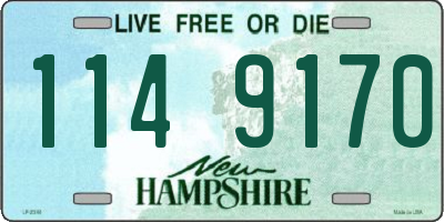 NH license plate 1149170