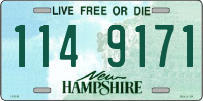 NH license plate 1149171