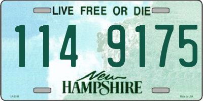 NH license plate 1149175